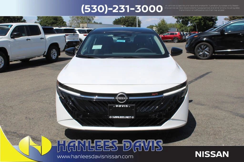 New 2026 Aspen White TriCoat / Super Black Two-tone Nissan SR image 4