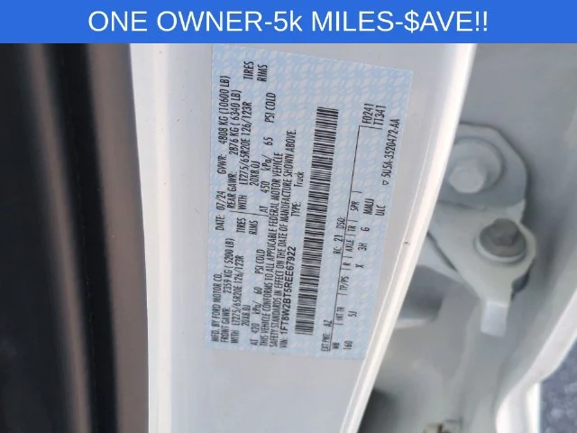 Used 2024 White Ford Lariat image 40
