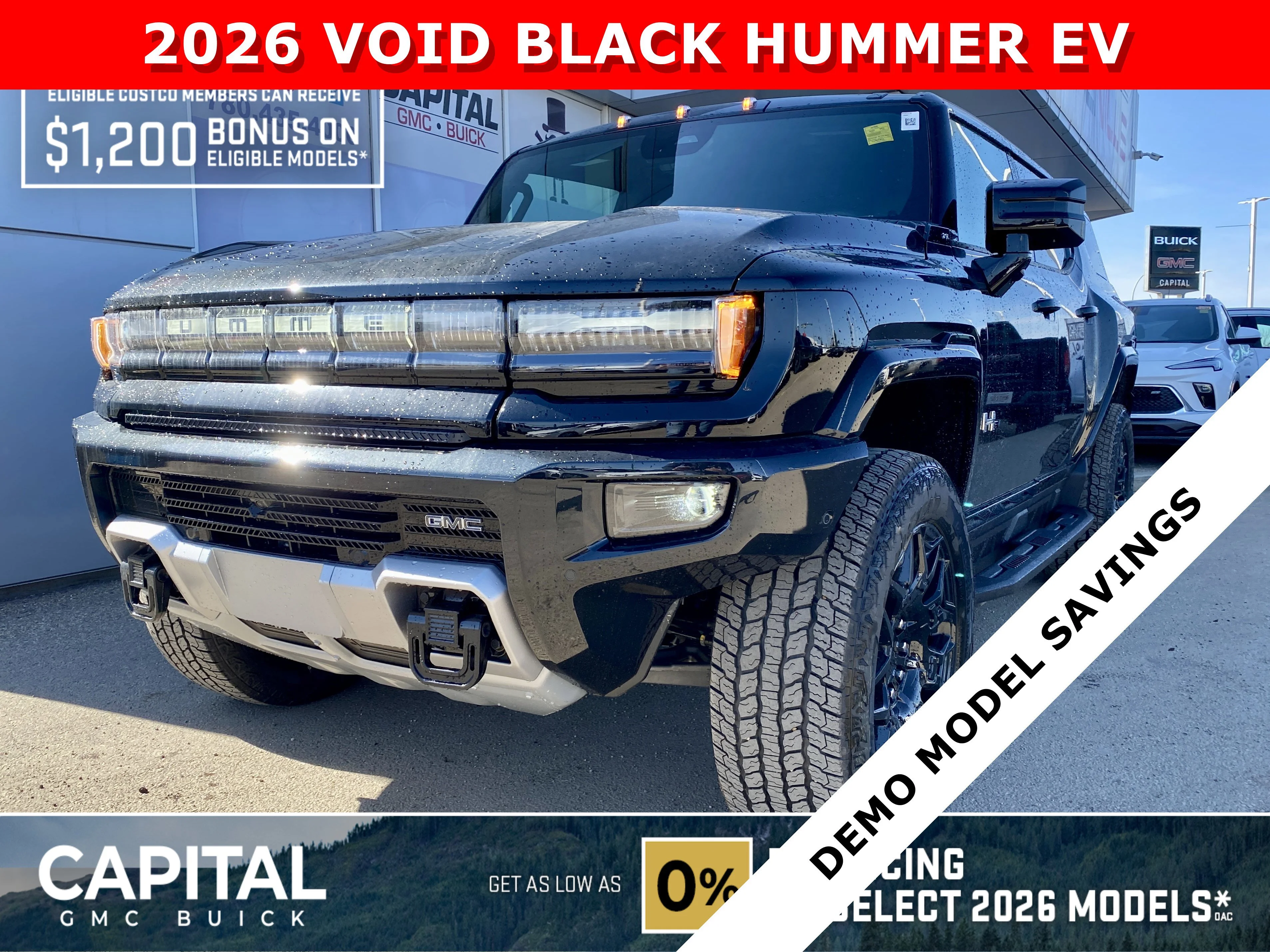 New 2026 VOID BLACK GMC 2X image 1