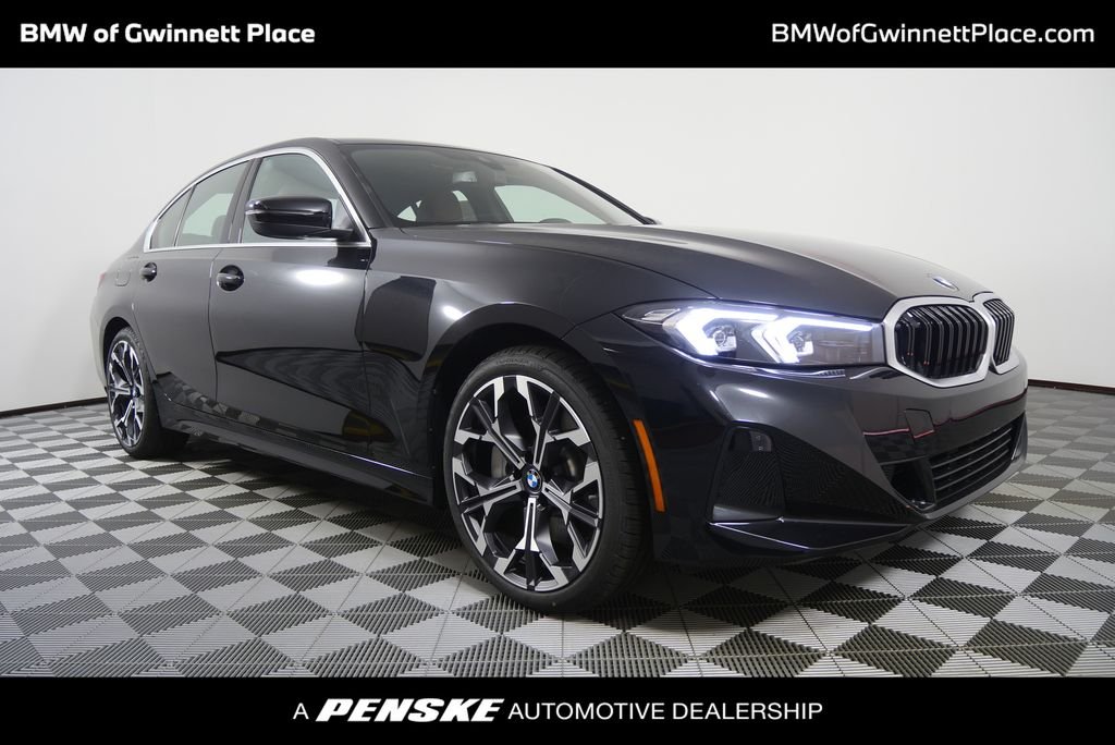 New 2026 Black Sapphire Metallic BMW 330i image 1