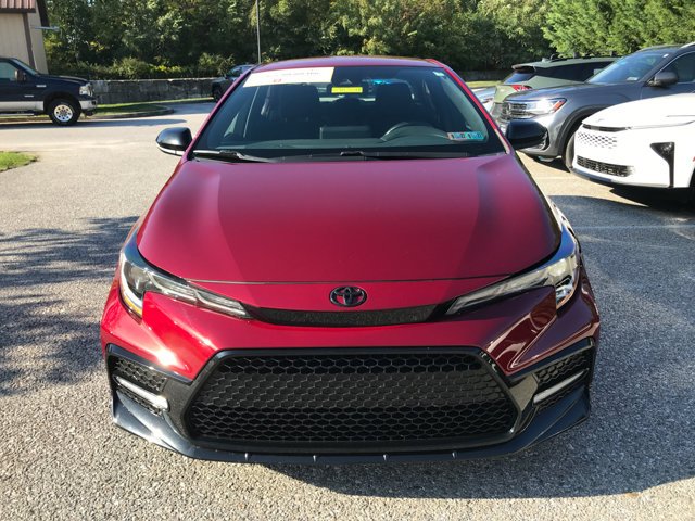 Certified Used 2022 Ruby Flare Pearl Toyota SE Nightshade image 3