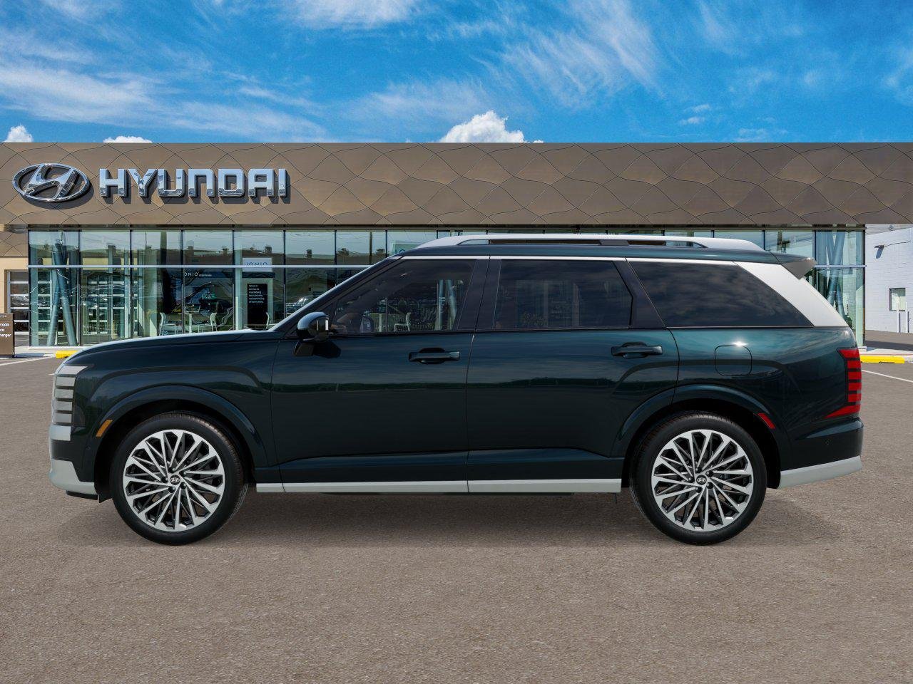 New 2027 Robust Emerald Pearl Hyundai Calligraphy FWD image 3