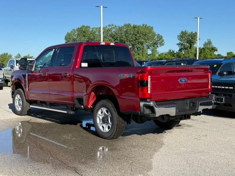 New 2026 Ruby Red Metallic Tinted Clearcoat Ford XLT 4WD Crew Cab 6.75