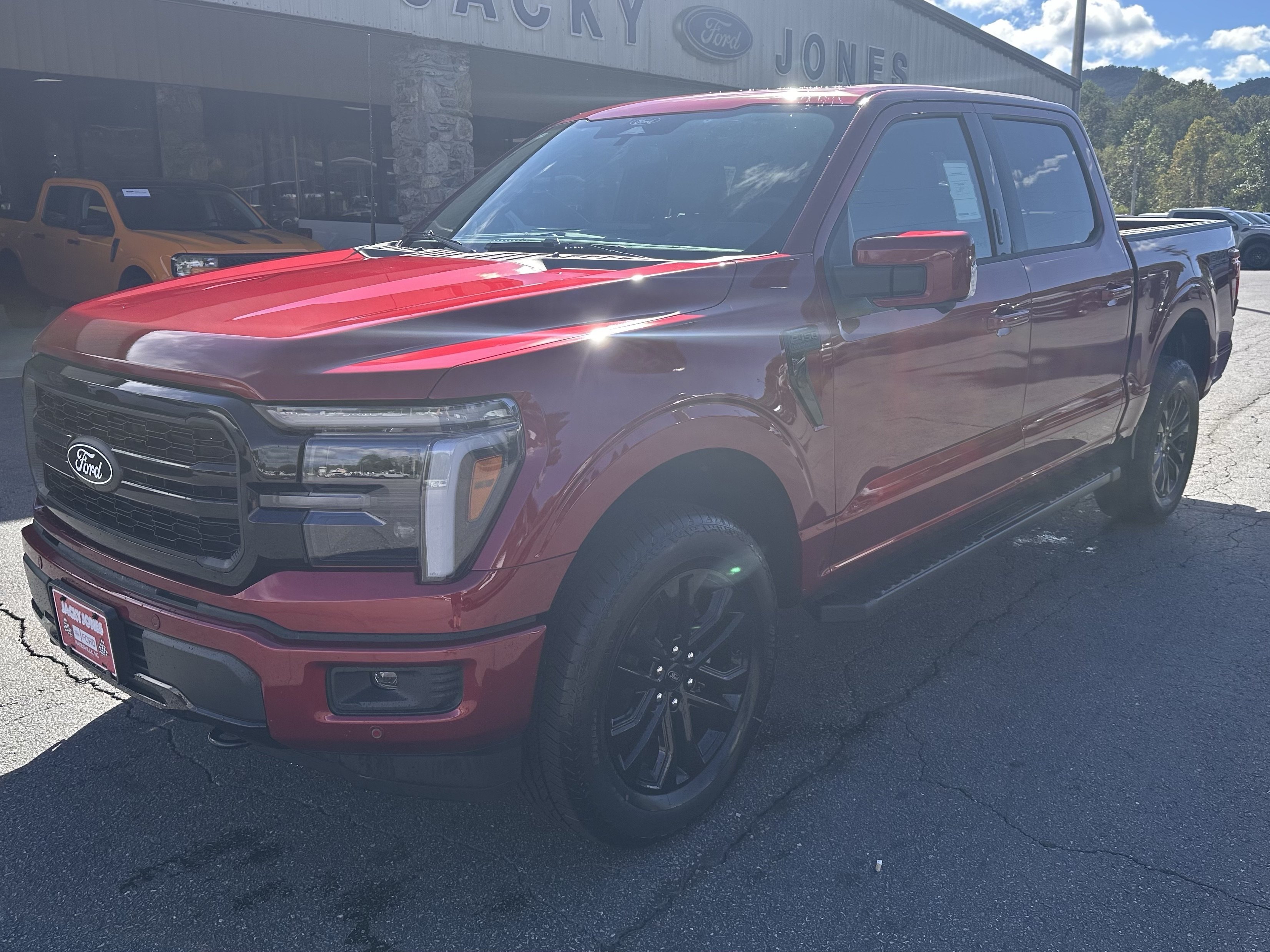 New 2026 Ruby Red Metallic Tinted Clearcoat Ford Lariat® image 2