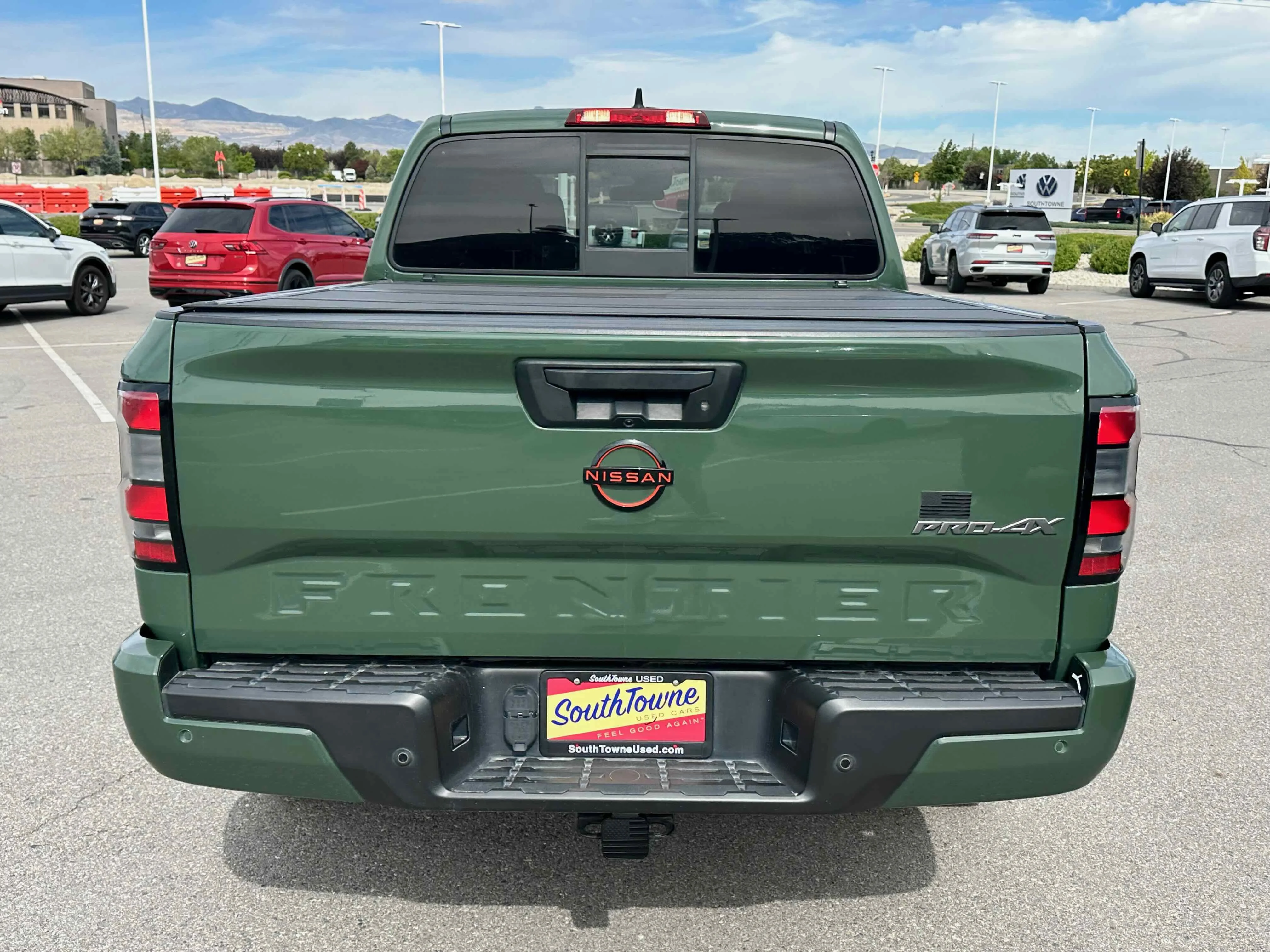 Used 2022 Tactical Green Metallic Nissan PRO-4X image 10