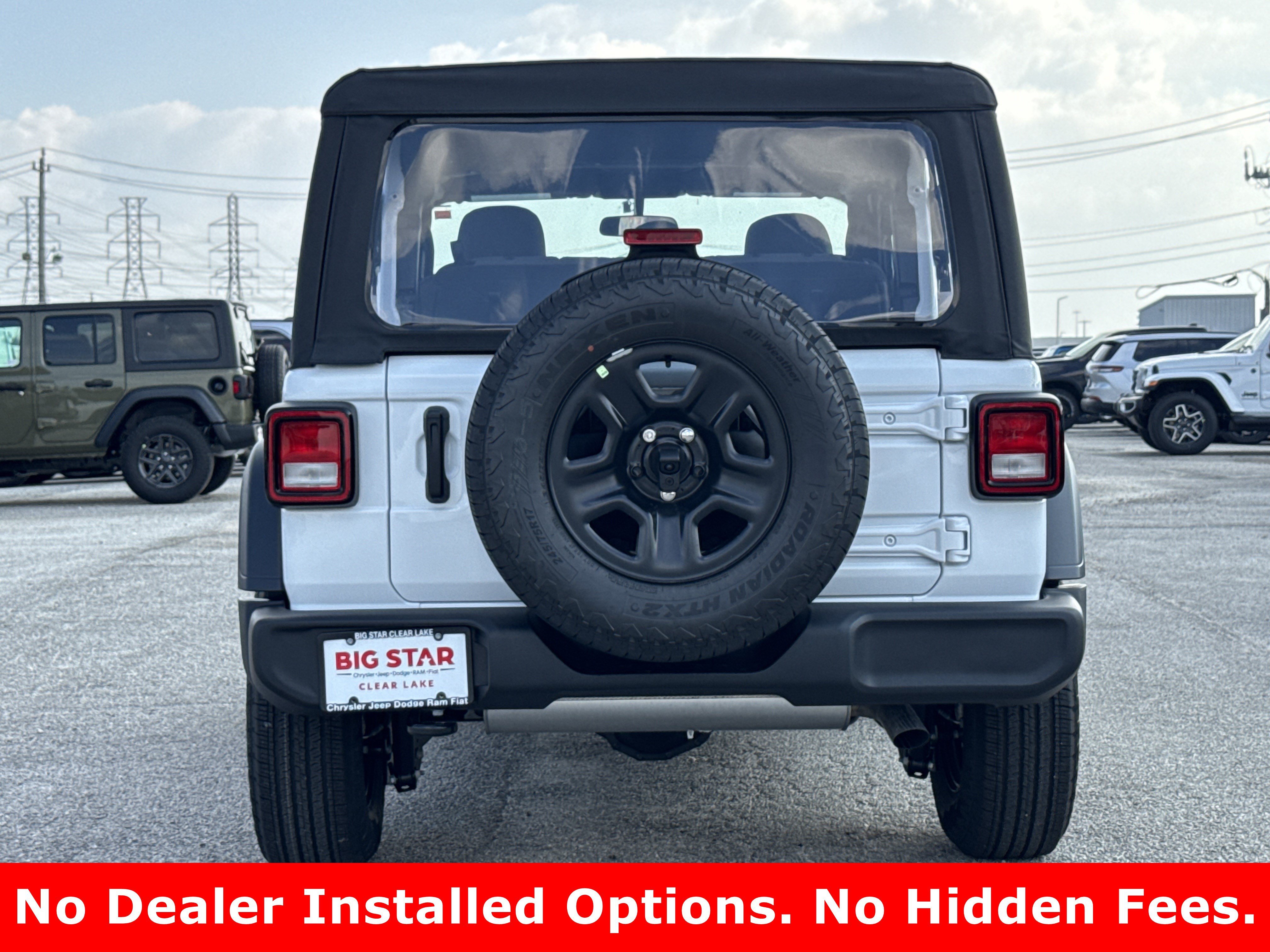 New 2026 Bright White Clearcoat Jeep Sport image 9