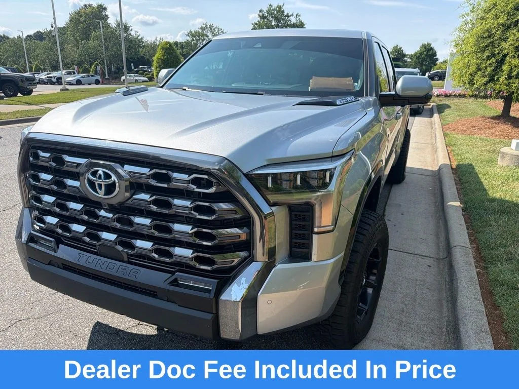 Used 2024 Silver Toyota Platinum image 1