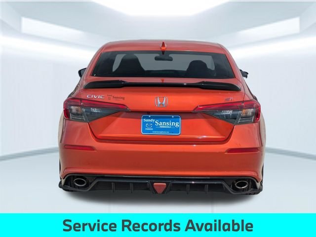Used 2023 Orange Honda Si image 5