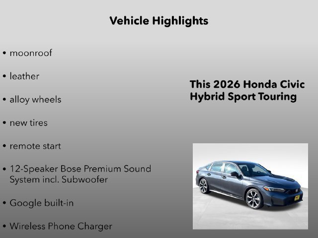 New 2026 Meteorite Gray Metallic Honda Sport Touring image 15