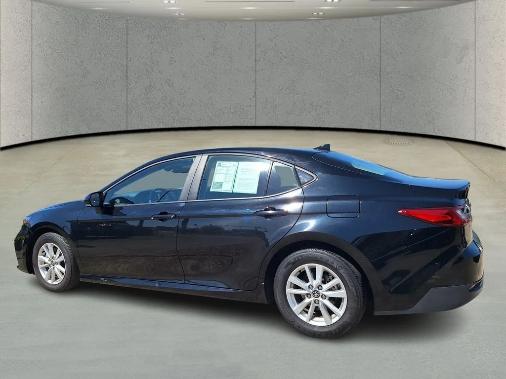 Used 2025 Midnight Black Metallic Toyota LE image 7