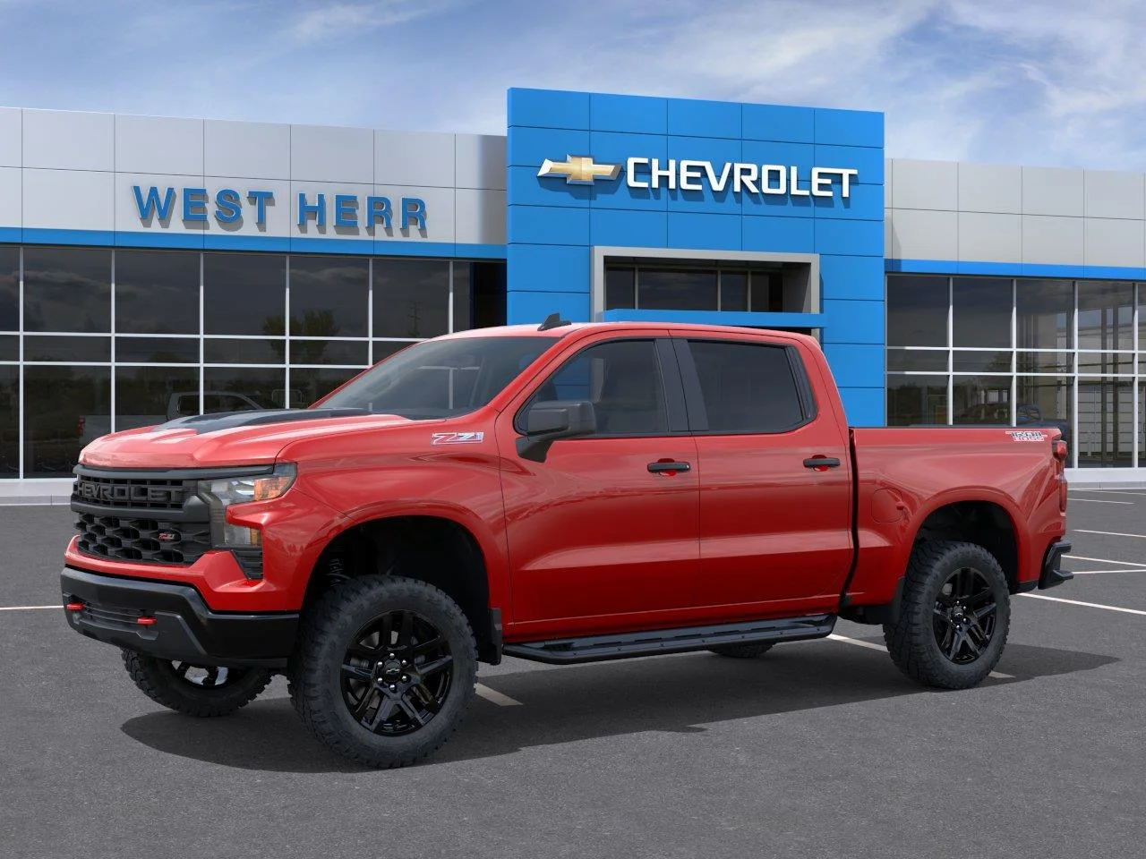 New 2026 Red Hot Chevrolet Custom Trail Boss image 2