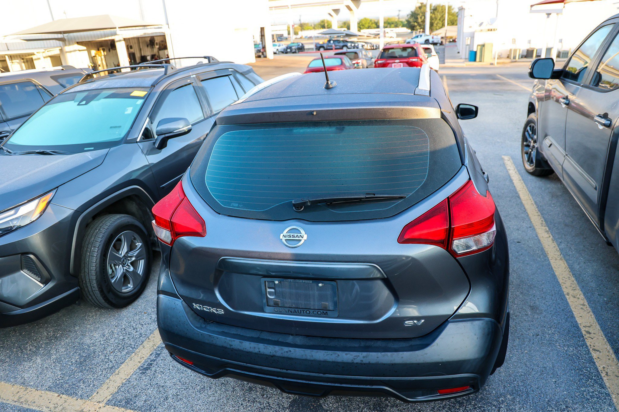 Used 2019 Gun Metallic Nissan SV image 9