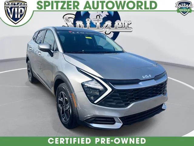 Used 2023 Gray Kia LX image 1