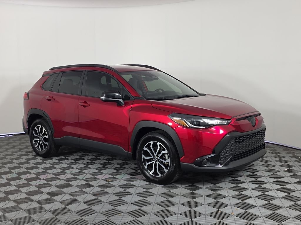 Used 2025 Red Toyota Hybrid SE image 9