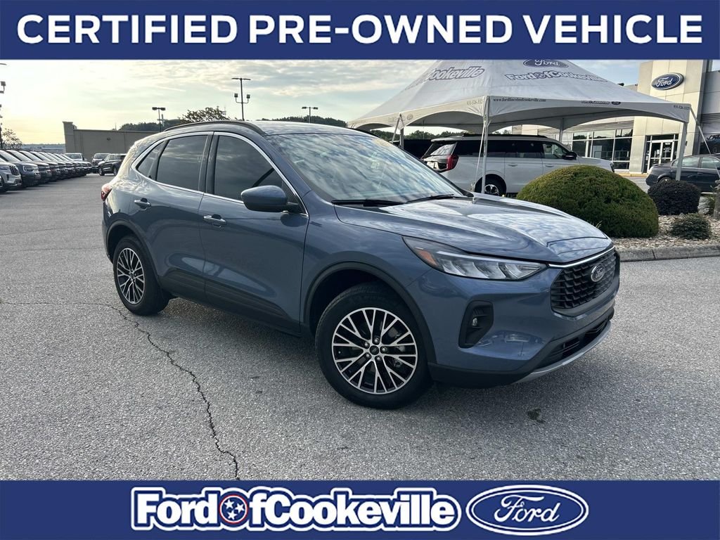 Certified Used 2025 Vapor Blue Ford Base image 1
