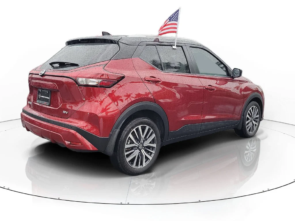 Certified Used 2021 Red Nissan SV image 7