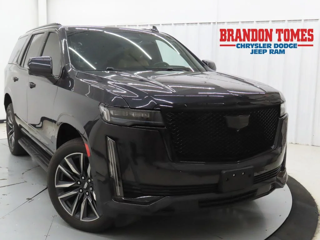 Used 2023 Gray Cadillac Sport image 1