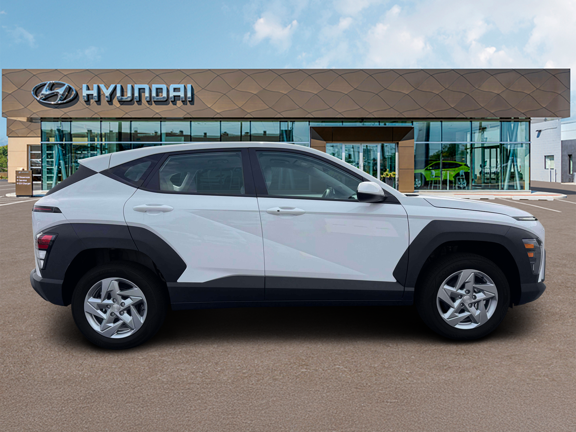 New 2027 White Hyundai SE AWD image 9