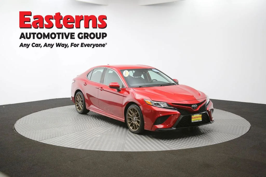Used 2020 Red Toyota SE image 42