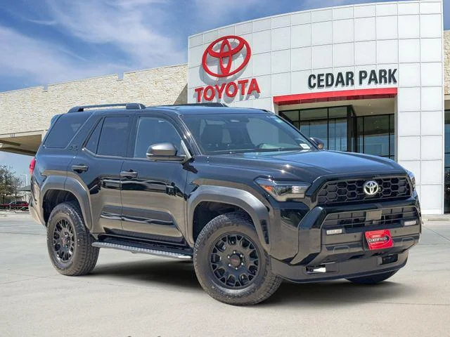 Certified Used 2025 BLACK Toyota TRD Off Road Premium image 1