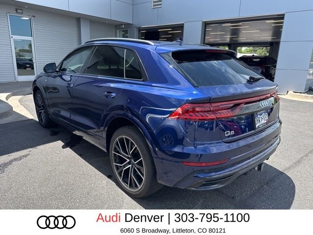 Used 2021 Blue Audi 55 Premium Plus image 3