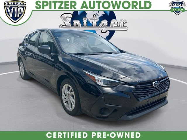 Black 2024 Subaru Impreza AWD Wagon All-Wheel Drive Automatic