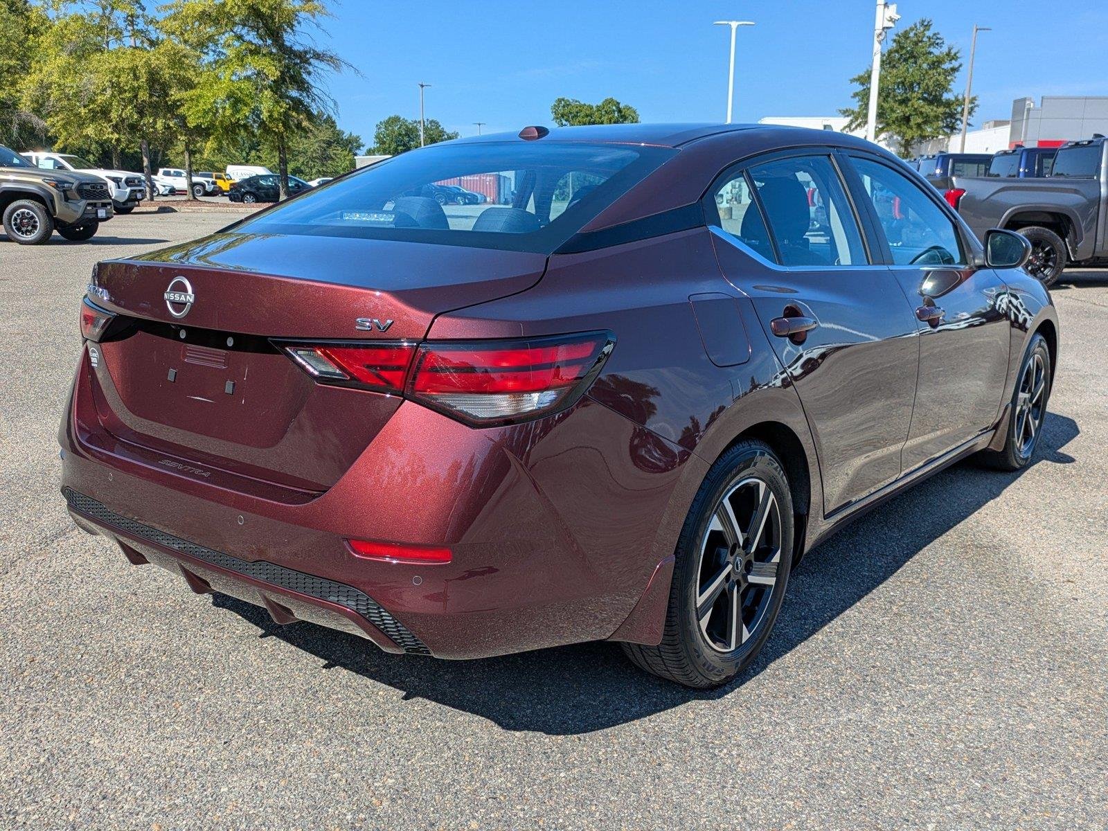Used 2024 Rosewood Metallic Nissan SV image 4