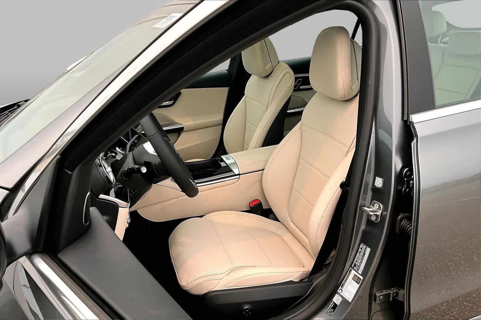 New 2026 Selenite Grey Metallic Mercedes-Benz C 300 image 14