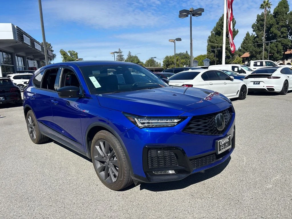 Certified Used 2025 Canyon River Blue Metallic Acura A-Spec image 3