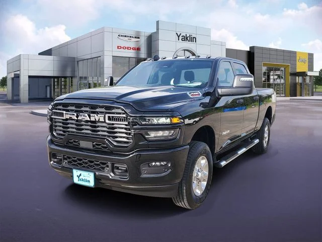 New 2026 Diamond Black Crystal Pearl-Coat Exterior Paint RAM Big Horn image 2