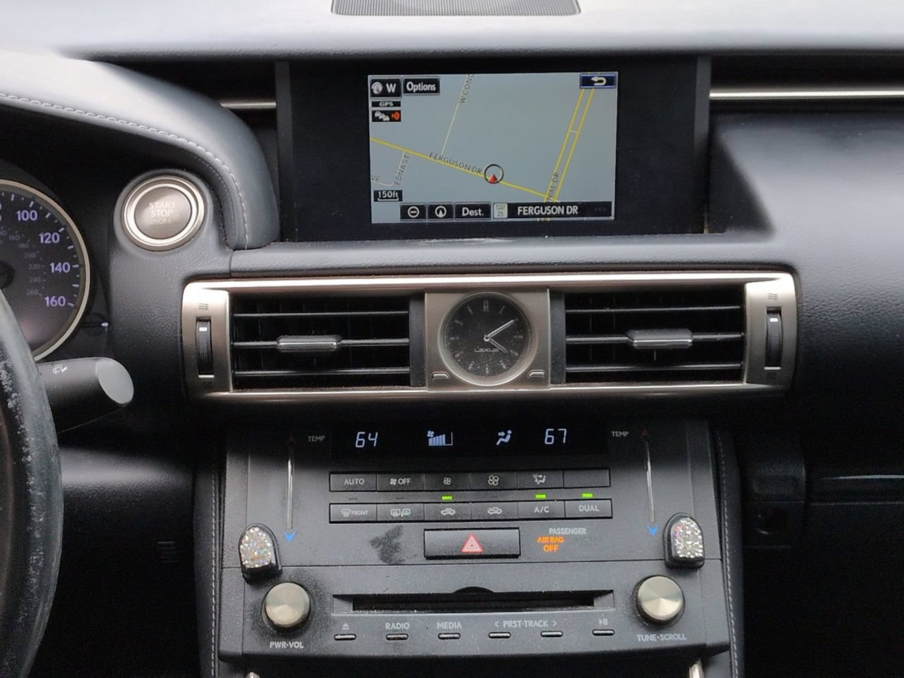 Used 2015 Silver Lexus 250 image 16