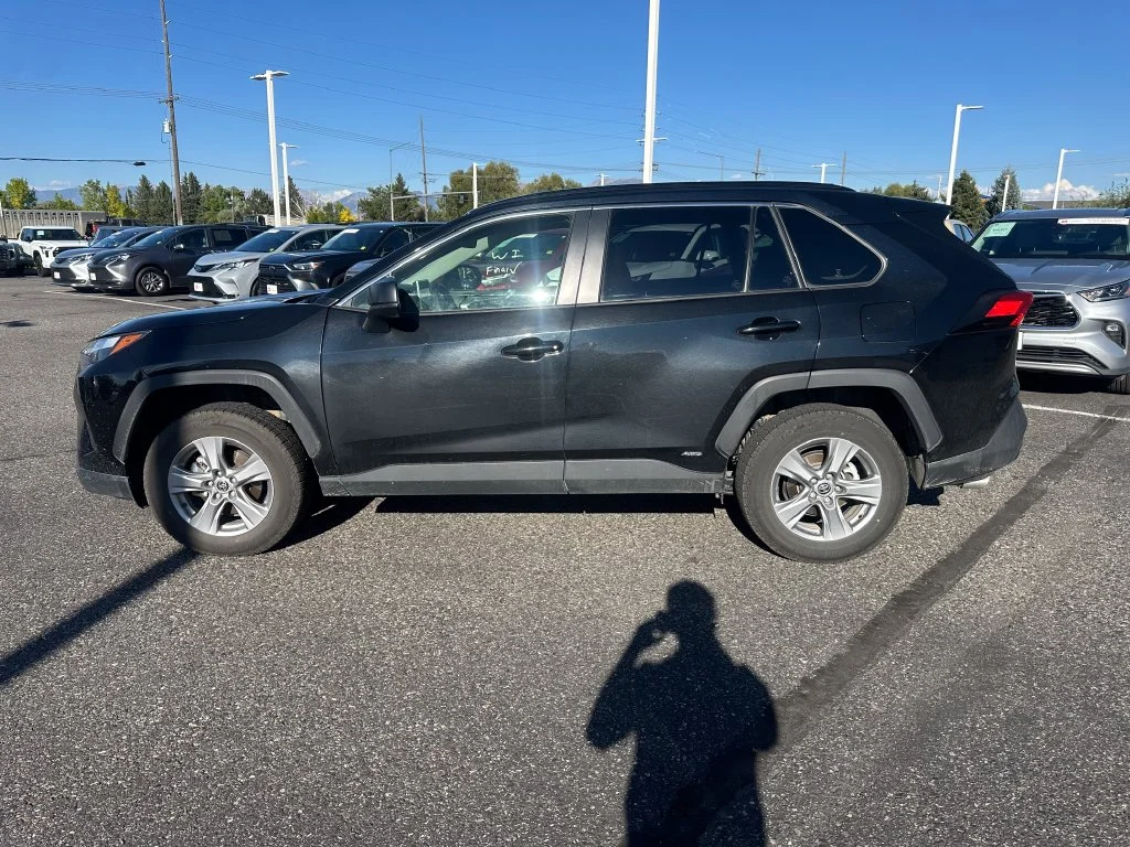 Certified Used 2025 Black Toyota LE image 2