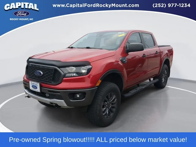 Used 2020 Red Ford XLT image 1