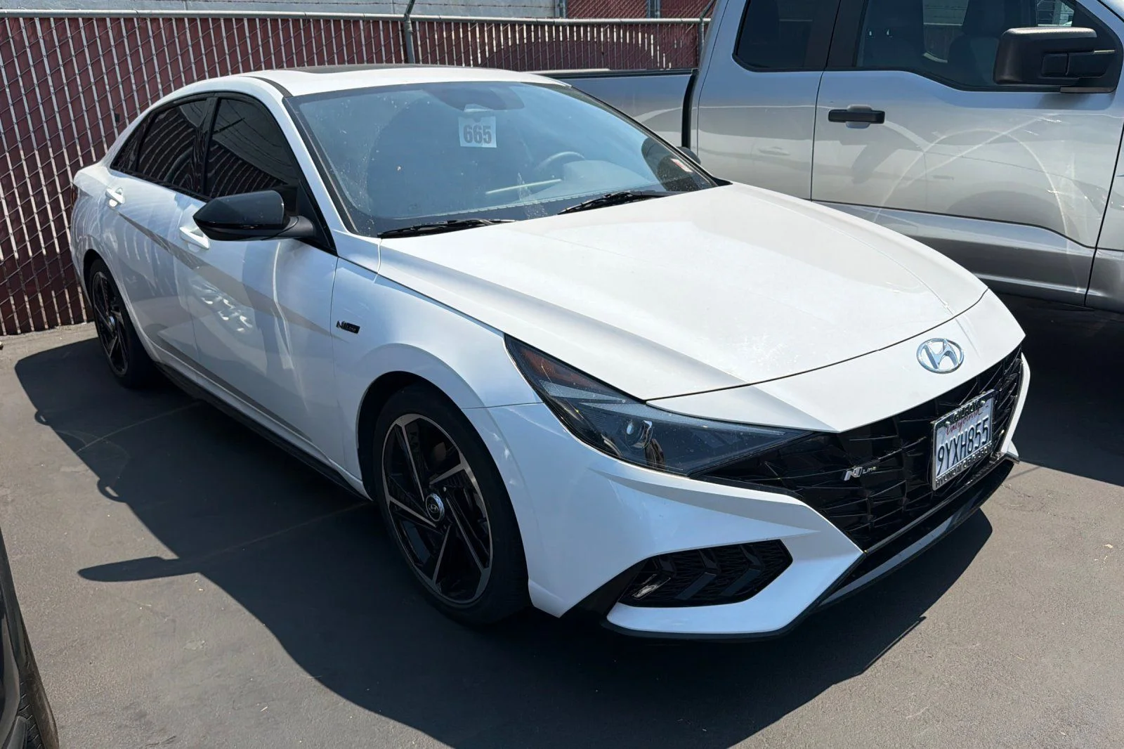 Used 2023 White Hyundai N Line image 2