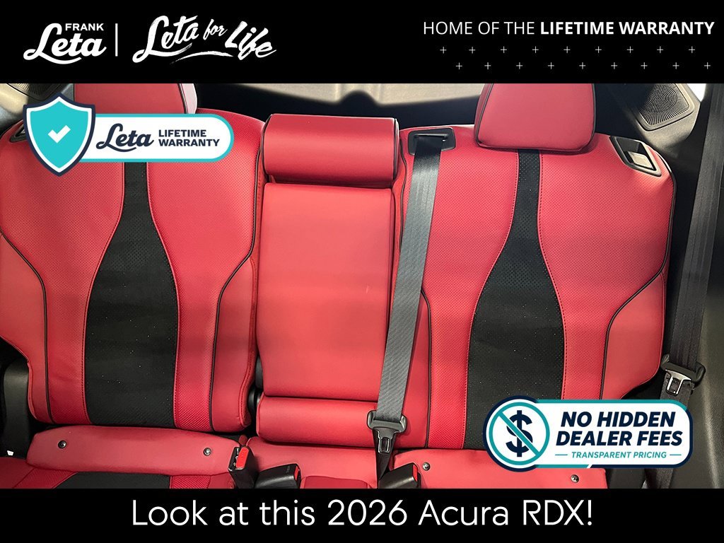 New 2026 Platinum White Pearl Acura w/A-Spec Package image 32