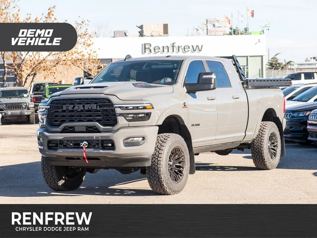 2026 RAM 3500 Limited* Mega Cab, 5 Inch Lift, 37s, Winch, Limitless Sled Deck