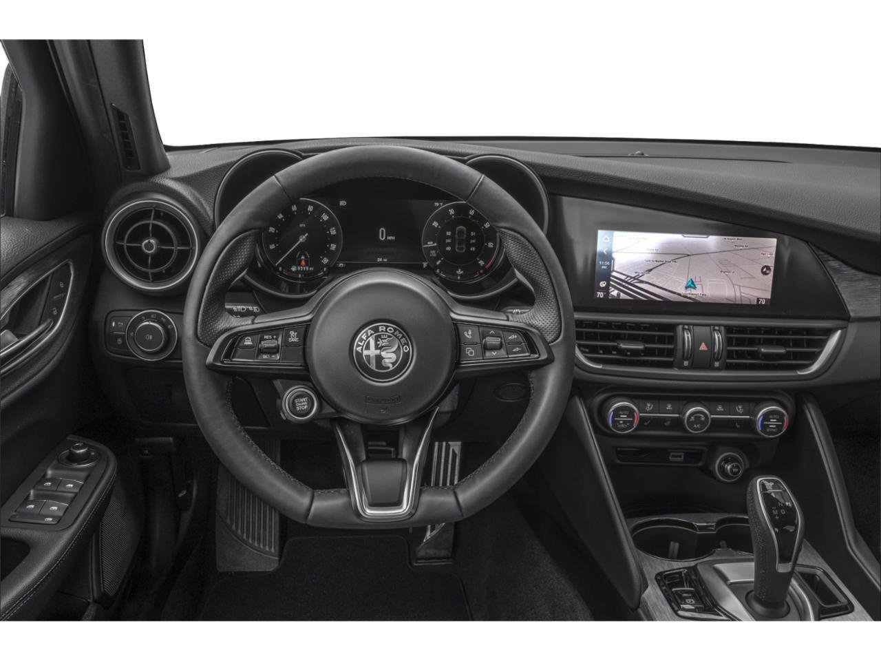 Used 2024 Vulcano Black Metallic Alfa Romeo Ti image 2
