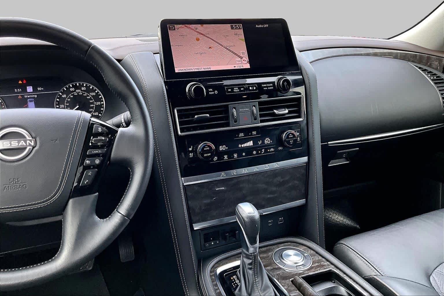 Used 2023 Super Black Nissan Platinum image 9