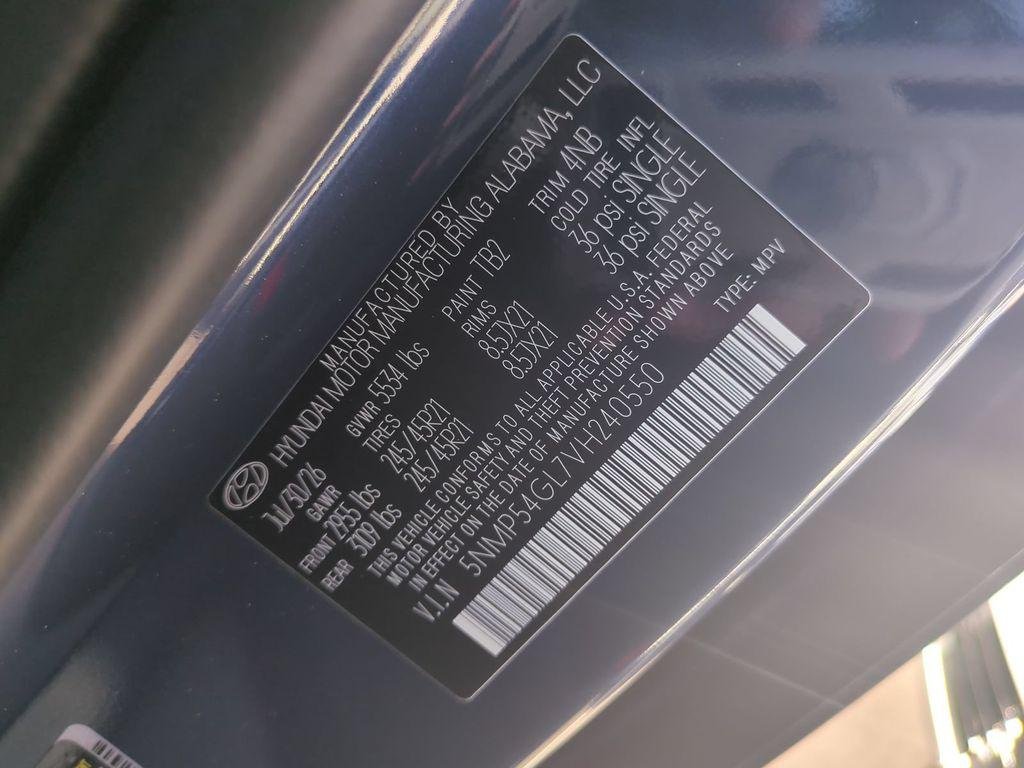 New 2027 Blue Hyundai Calligraphy FWD image 41