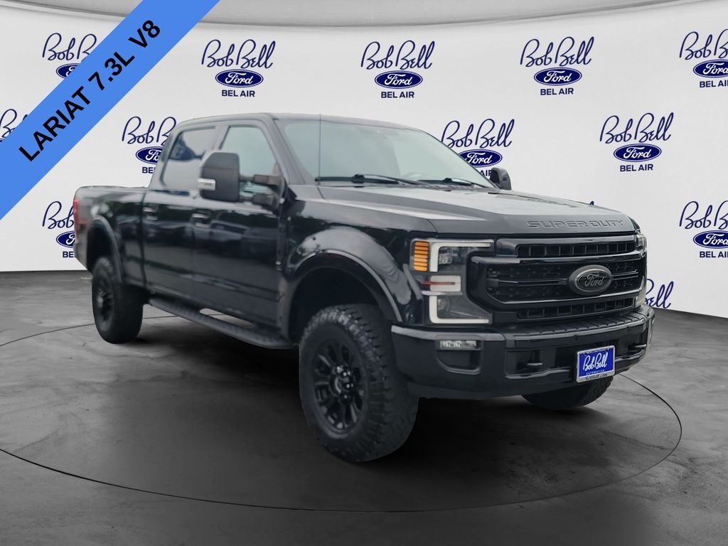 Used 2021 Black Ford Lariat image 1