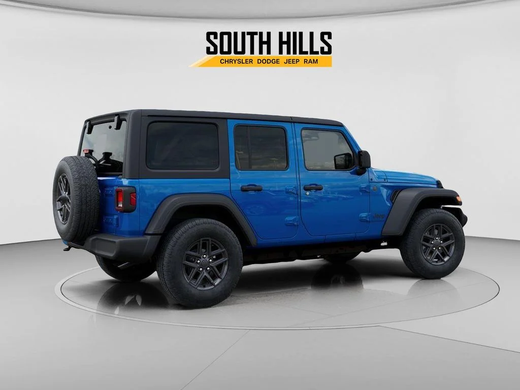 New 2026 Hydro Blue Pearl-Coat Exterior Paint Jeep Sport S image 4