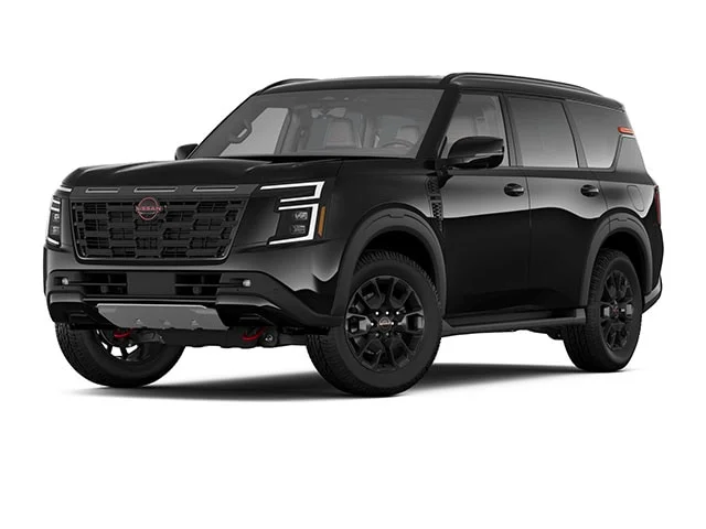 Used 2025 Alpine Metallic Super Black Nissan PRO-4X image 1