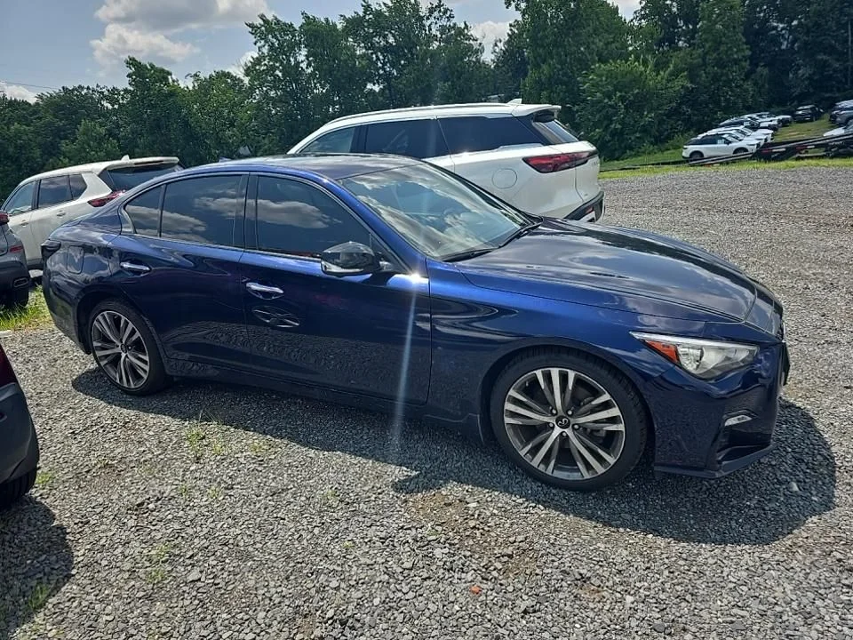 Certified Used 2023 Blue INFINITI SENSORY image 3