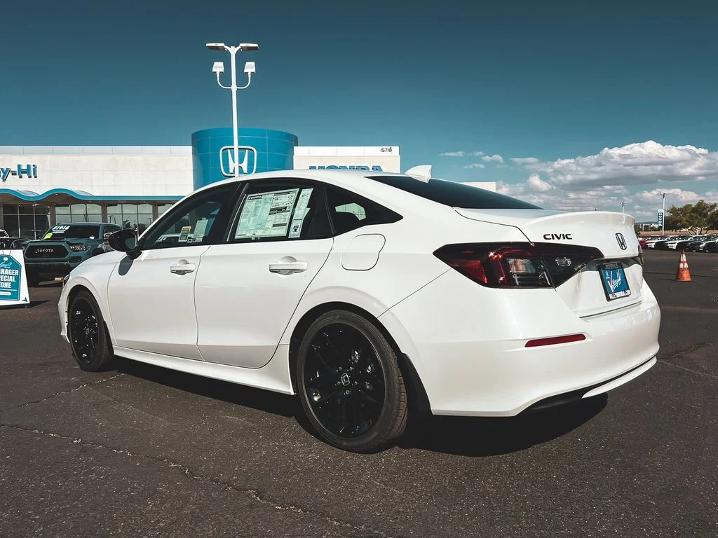 New 2026 Platinum White Pearl Honda Sport image 7