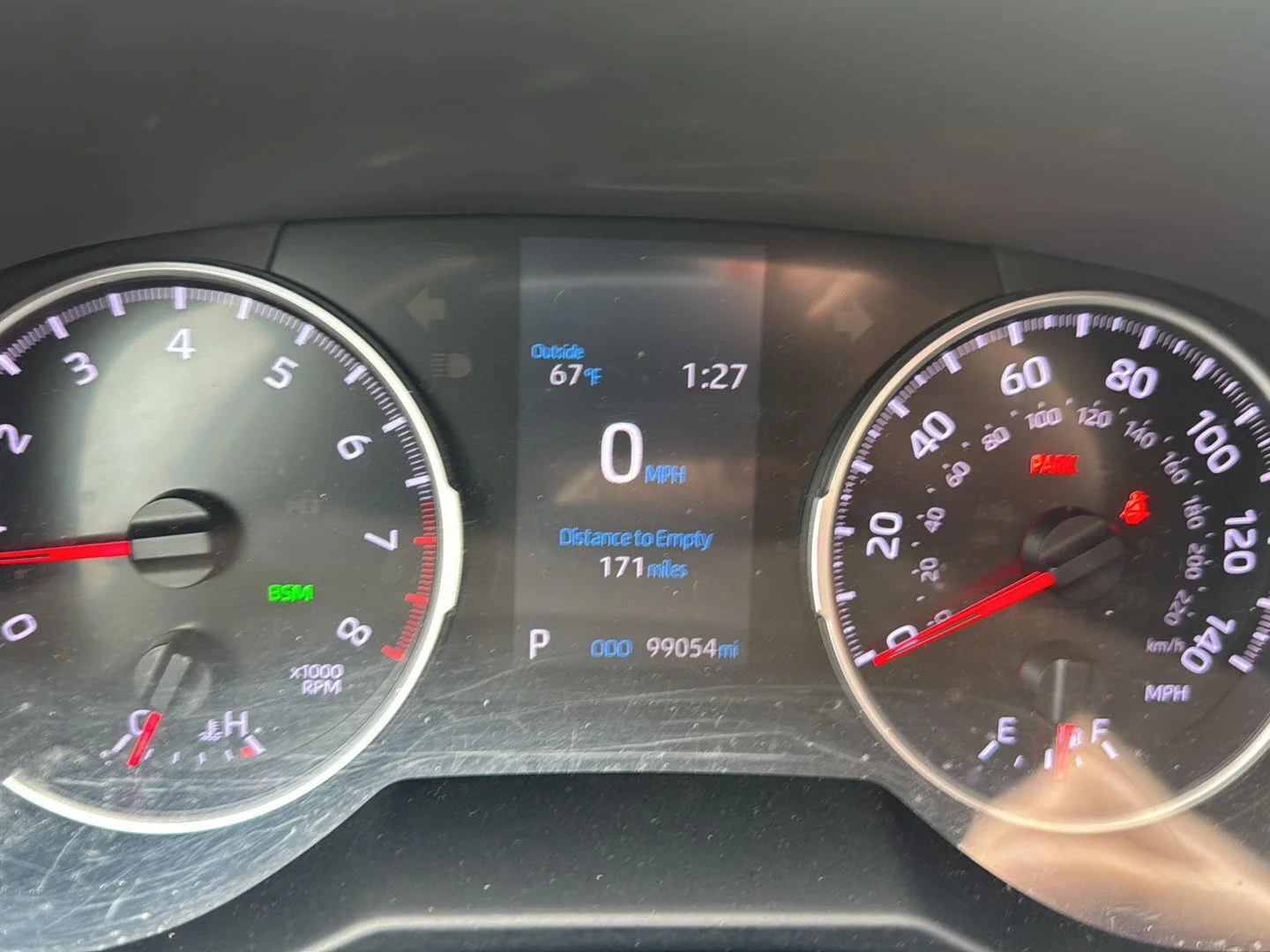 Used 2019 Magnetic Gray Metallic Toyota XLE image 20