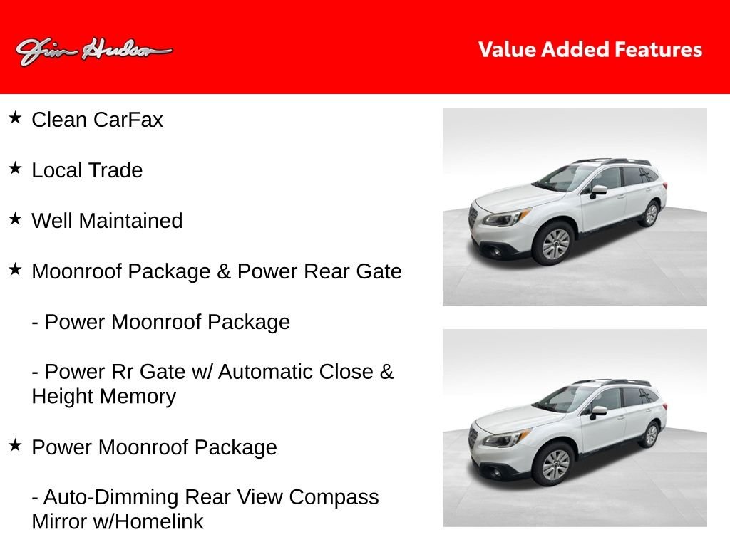 Used 2017 White Subaru 2.5i Premium image 3