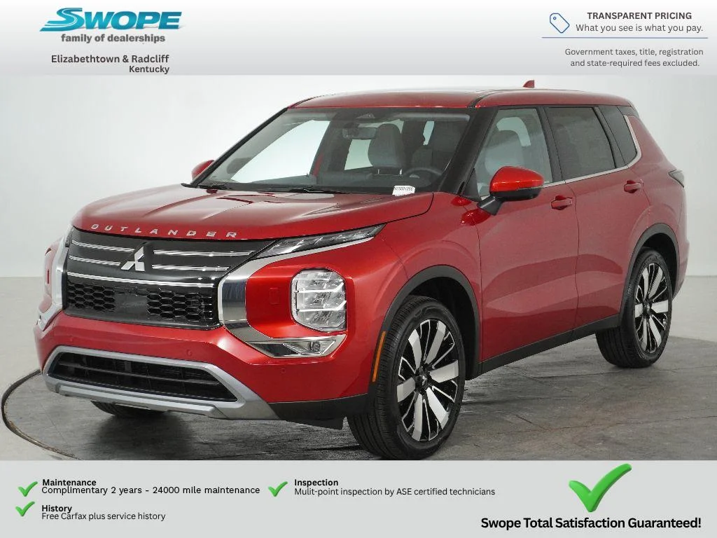 Used 2025 Red Diamond Mitsubishi SE image 7