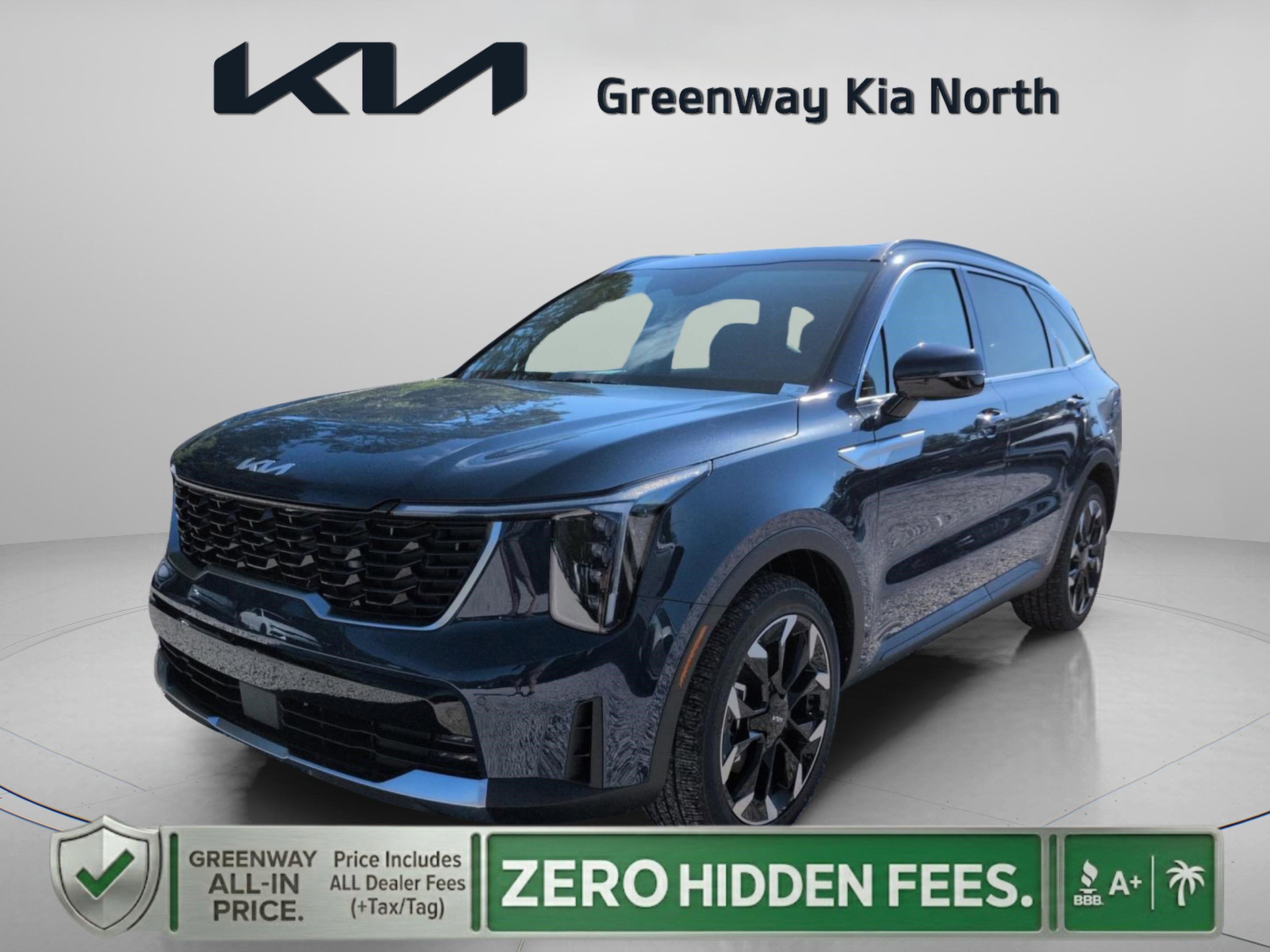 New 2026 Midnight Lake Blue Kia EX image 4