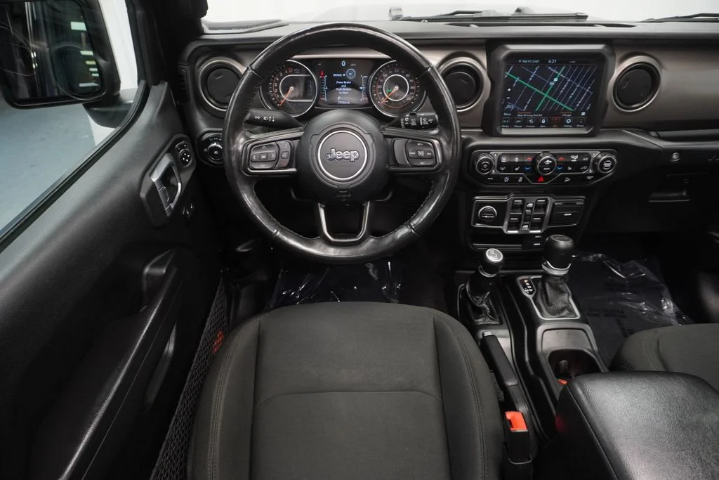 Used 2021 Black Jeep Unlimited Sport S image 22