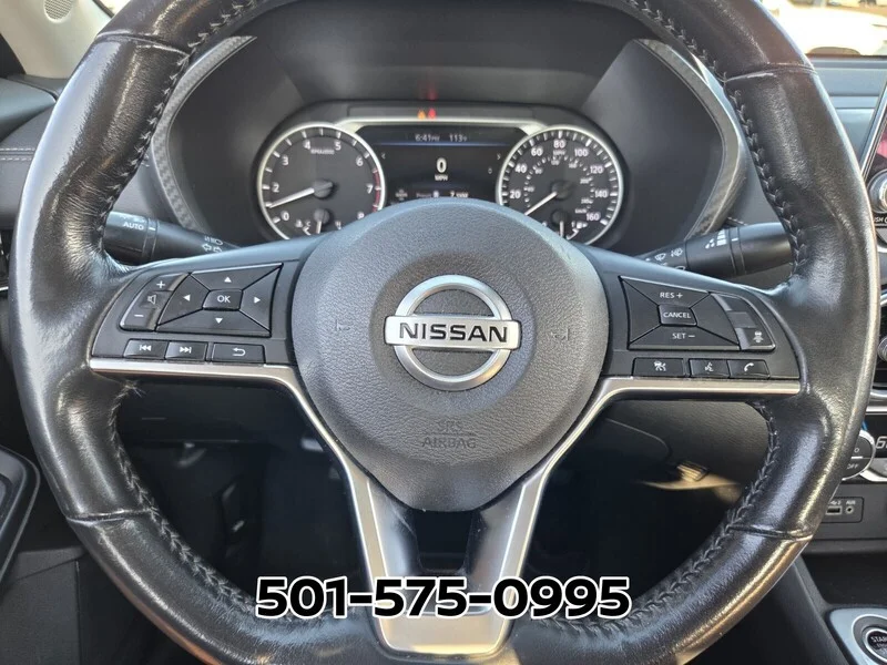 Used 2023 Super Black NISSAN SV CVT image 28